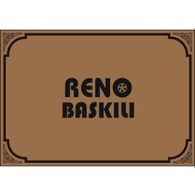 Resim Cihan Oto Paspas Kağıdı 50x35 Yatay Renault Baskılı 135 Gram 100 