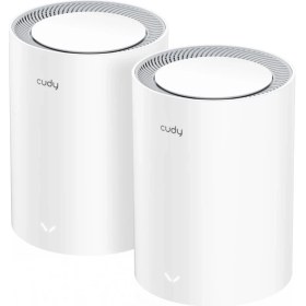 Resim Cudy M1800 2-Pack AX1800MBPS 2.4/5ghz Ap/re/wısp Gigabit Mu-Mımo Kablosuz 2'li Mesh Wi-Fi 6 Sistemi 