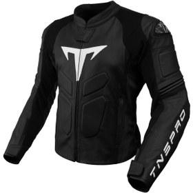 Resim TNS PRO Nova Specter Black Deri Motorcu Montu 