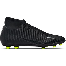 Resim Nike Mercurial Superfly 9 Club Fg/mg Erkek Krampon Siyah 