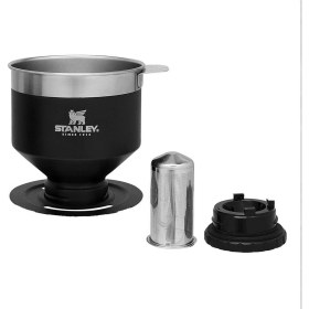 Resim Stanley Klasik Brew Pour Over Paslanmaz Çelik Kahve Demleyici Siyah 
