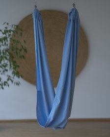 Resim The Aerial Yoga Hamak/ Full set / Tavan asma aparat dahil - Bebe Mavi 