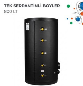 Resim 800 L Tek Serpantinli Boyler 1 