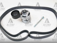 Resim Vantilatör Gergi Seti Ford Transit V347 Klimasız 7pk2682 & Apv28 