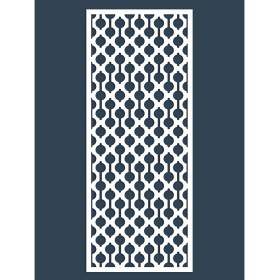 Resim Liar Ahşap Seperatör (Paravan) - KSP-210 - (18 mm) - (100 cm x 210 cm) - (Beyaz) 