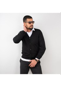 Resim San&Fa Slimfit Erkek Triko Hırka 