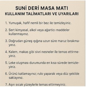 Resim Mouse Pad Siyah Masa Matı 60x100cm Suni Deri Desk Mat Ev Dekor 60 Cm 100 Cm 