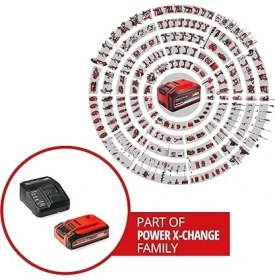 Resim Lidyahan Store Einhell 4 Ah Plus Power X-Change Başlangıç Seti (1x 18V 4 Ah Akü, 1 x 3A Şarj Cihazı, 75 Dakika Şarj Süresi, Tüm Power X-Change Cihazları Için Uygundur) 