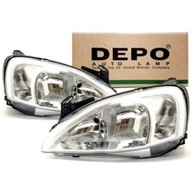 Resim Opel Combo C Komple Sol Far Depo Marka 1216142 
