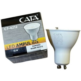 Resim Cata CT- 4212 ÇANAK AMPÜL 10 W GÜNIŞIĞI GU 10 DUY AMPÜL 