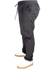 Resim Mode Xl Büyük Beden Pantolon Keten Jogger Milano 21913 Lacivert 001 