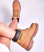 Resim Cat Colorado Unisex Kışlık Bot & Bootie Kauçuk Taban Nubuk Deri Suya Dayanıklı 