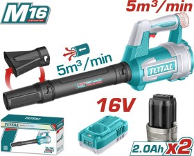 Resim Total TABLI168082E Li-Ion Çift Akülü 16V Hava Üfleme Makinesi 