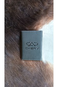 Resim EFE DERİ Chery Deri Dikişli Araç Ruhsat Kılıfı Kabı Oto Ruhsatlık Araba Ruhsat Koruyucu 