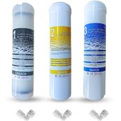 Resim Kapalı Kasa Su Arıtma Cihazı 12 Inç 3 Lü Inline Ön Filtre Seti 