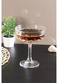 Resim Paşabahçe Estrella 4'lü Martini Kokteyl Kadeh 1204339 440454 235 Cc - Şeffaf 