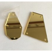 Resim Genel Markalar Kına Hediyelikleri Hazırlamak Için 2cm 50 Adet Akrilik Malzeme Delikli Yapışkanlı 