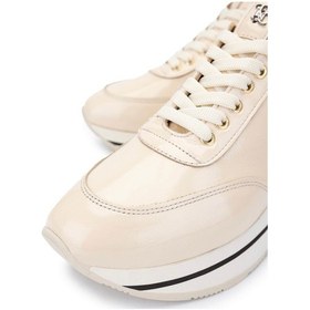 Resim Tamer Tanca Kadın Hakiki Deri Bej Rugan Sneakers & Spor Ayakkabı 923 1200 Bn Ayk Y25 Bej Rgn Bej 