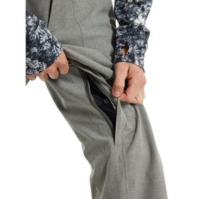 Resim Burton Snowdial 2L Bib Erkek Gri Snowboard Pantolonu 