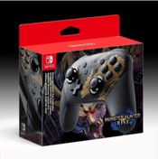 Resim Switch Pro Controller Monster Hunter Rise Edition 