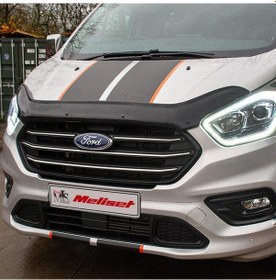 Resim Ford Custom Ön Kaput Rüzgarlığı 2018-2024 Arasına Uyumludur + Kaput Koruyucu 