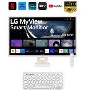 Resim LG WebOS Akıllı TV Wİ-Fİ, Bluetooth, USB Bağlantı IPS 1920x1080 FULHD 32 inç 80 Ekran Smart Monitör TV 