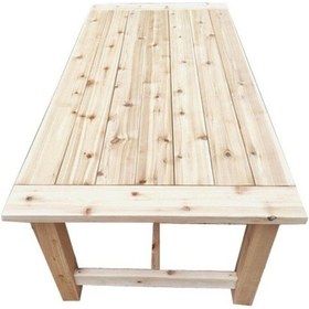 Resim Umutpark Umutpark Umuthomedesing Ahşap Doğal Masa. Bej 