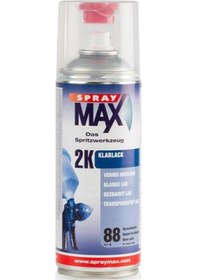 Resim Spraymax 680061 2k Ekstra Parlak Vernik Sprey 400 Ml 