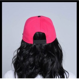 Resim Ny Snapback Hiphop Rap Cap Şapka Pembe - Siyah 