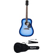 Resim Epiphone Starling Akustik Gitar Başlangıç Paketi (Starlight Blue) 