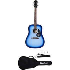 Resim Epiphone Starling Akustik Gitar Başlangıç Paketi (Starlight Blue) 