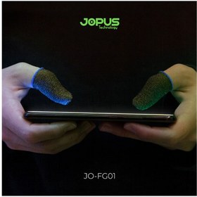 Resim Jopus Pubg Parmak Eldiven Oyuncu Parmaklığı Siyah 