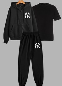Resim LAND MODA Esofman Takımı 3Lu Konbın Ny Baskılı 