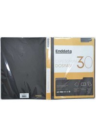 Resim Enddata Ön Cepli Sunum Dosyası 30'lu Siyah 1230-3 