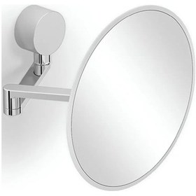 Resim Ultra Flat Banyo Makyaj Aynası, Çift Kollu,büyüteçli,5x - Krom Krom 