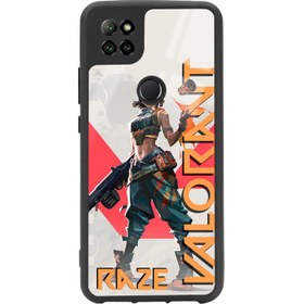 Resim Casper F20 Valorant Raze Tasarımlı Glossy Telefon Kılıfı 