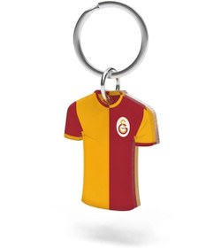 Resim Galatasaray Lisanslı Parçalı Forma Anahtarlık Aslan Ahşap Kutulu 