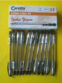 Resim Tükenmez Kalem Caretta Colour Liner 95 Siyah 