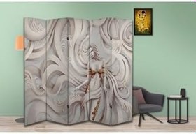 Resim Kadın Temalı Özel Tasarım Paravan Room Divider PRV1245, 180 x 180 
