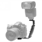 Resim L Tipi Flaş Bağlama Aparatı Flaş Tutucusu 