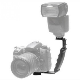 Resim L Tipi Flaş Bağlama Aparatı Flaş Tutucusu 