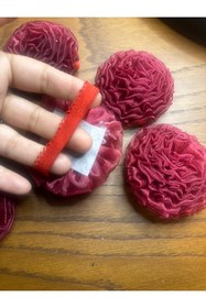 Resim Baykuşca 6'lı Bordo Gelin Çiçeği, Kına Çiçeği 