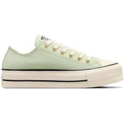Resim Converse All Star Lıft Kadın Günlük Ayakkabı A13825c Yeşil 