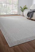 Resim Konfor Sisalux 3093 Krem Jüt Tabanlı Modern Dokuma Kilim Sisal Hasır Halı Konfor Halı