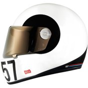 Resim Nexx X.G100R Sputnık Kapalı Kask Beyaz - Siyah 