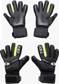 Resim Tryon RISHTAR - Futbol Siyah Kaleci Eldiveni - RISHTAR01 Siyah 