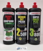 Resim Menzerna Yeşil Seri 400 2500 3800 Pasta Hare Giderici Seti 1 Lt 
