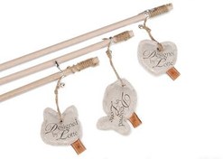 Resim Beeztees DBL Kedi Oltası, Kalpli, Çeşitli Renklerde, 50cm 