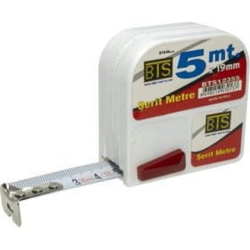 Resim PremiumPort Şerit Metre 5 mt x 19MM, Hassas Ölçüm Aracı, Dayanıklı ve Kullanışlı 