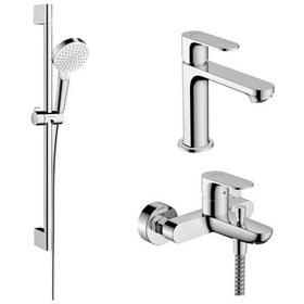Resim Hansgrohe Rebris Banyo Seti Krom 